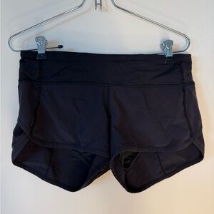 Lululemon Black Running Shorts